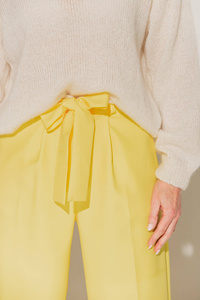 Lora Yellow Trousers
