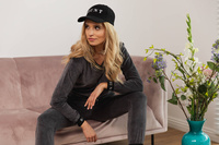 Bluza Welurowa V Anthracite