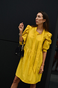 Yellow Florence Dress