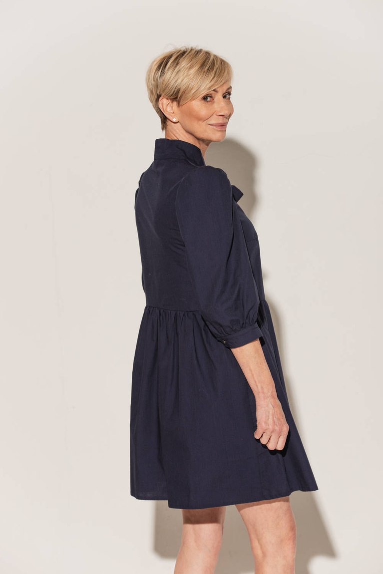 Navy Florence Dress