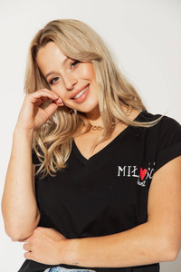 T-shirt Miłość Black