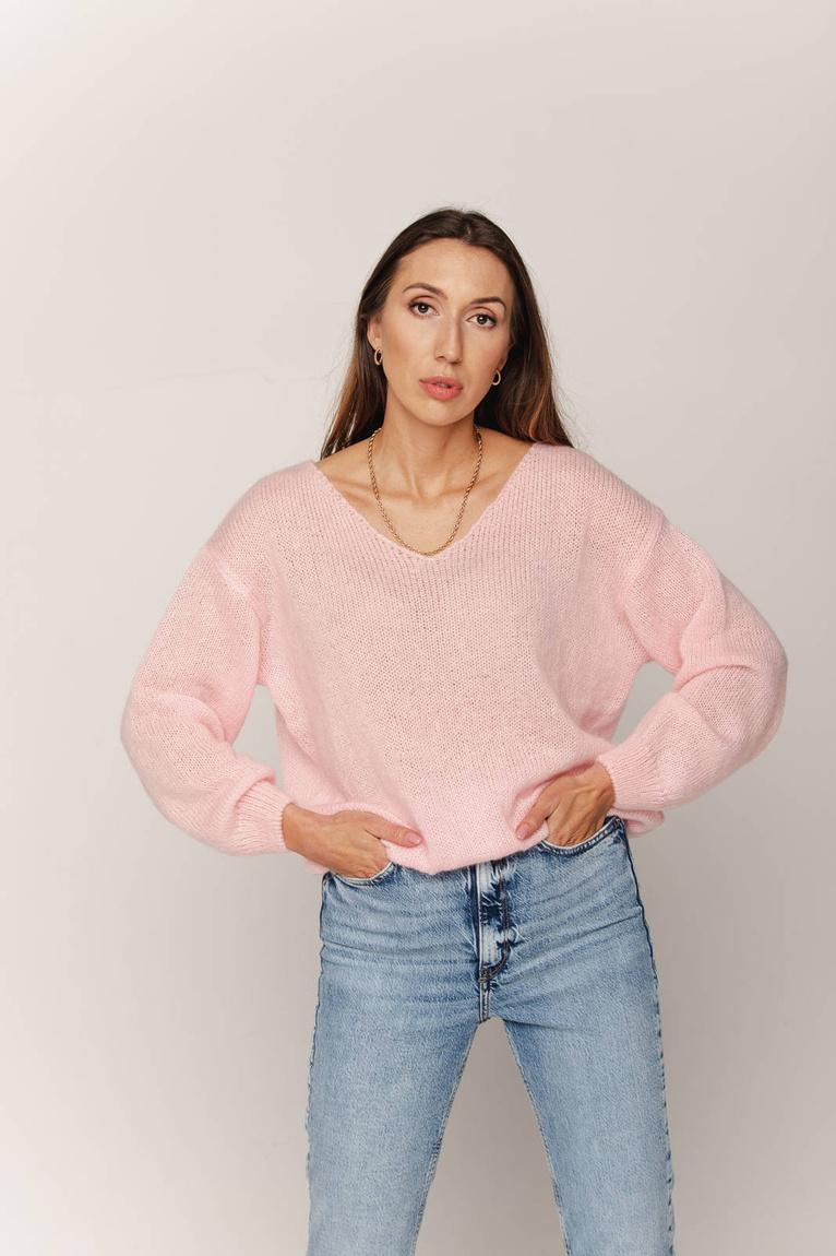Pink Icon Sweater