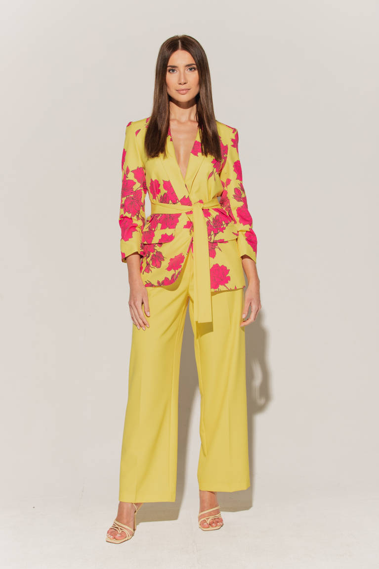 Lora Yellow Trousers