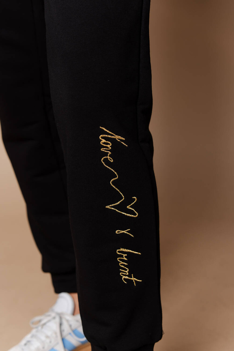 Black Sweatspants Love