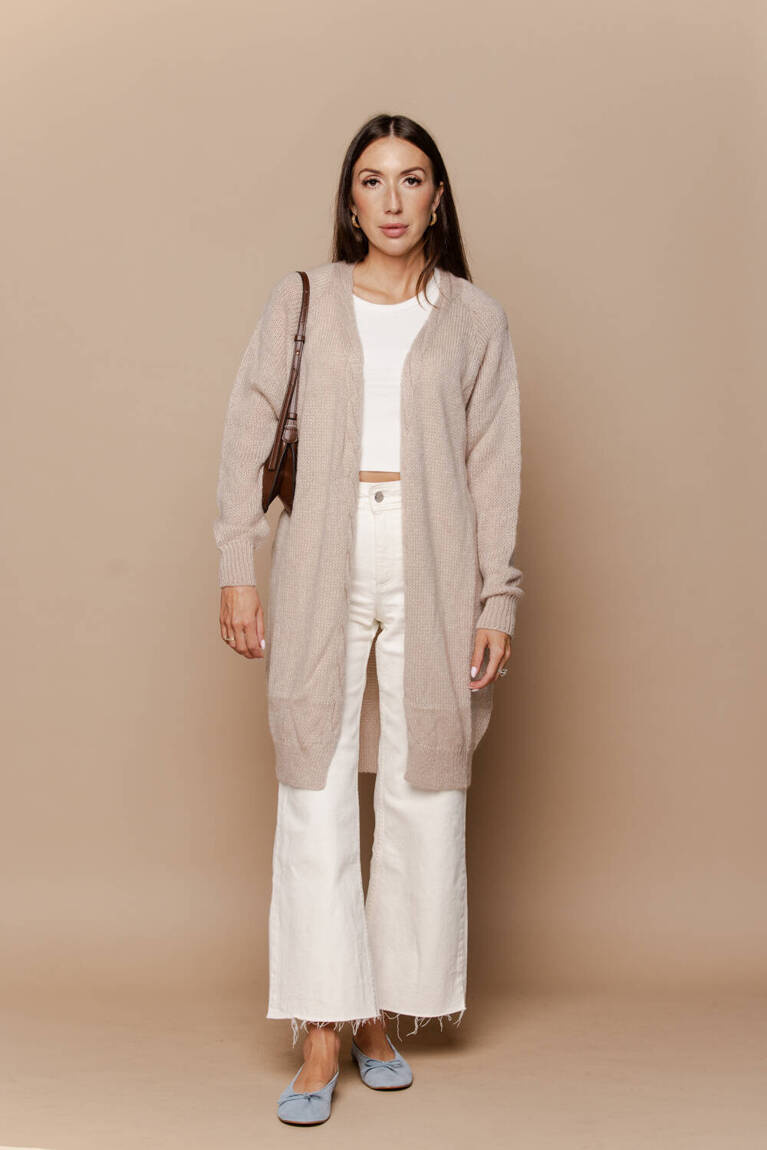 Kardigan Eliz Beige
