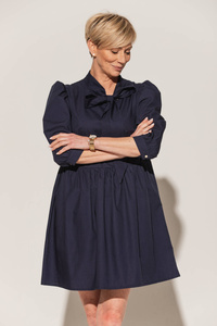 Navy Florence Dress