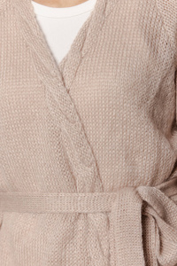 Beige Eliz Cardigan