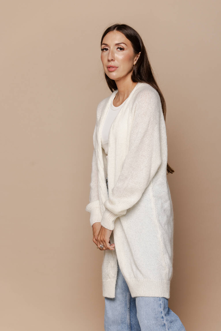 Ecru Eliz Cardigan