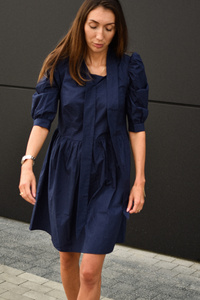 Navy Florence Dress