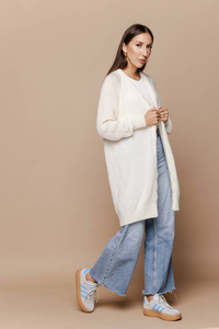 Kardigan Eliz Ecru