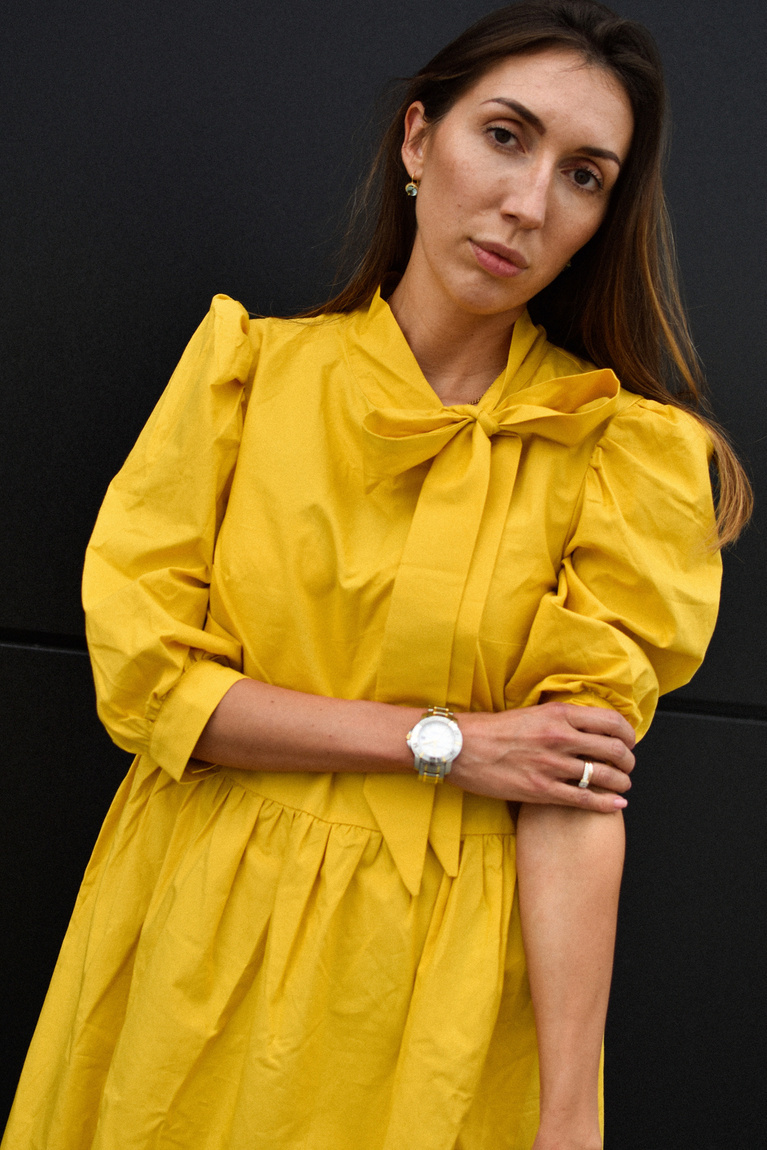 Yellow Florence Dress