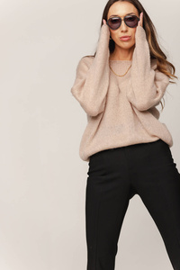 Sweter Classic Beige