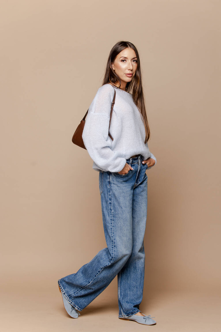 Sweter Classic Light Blue