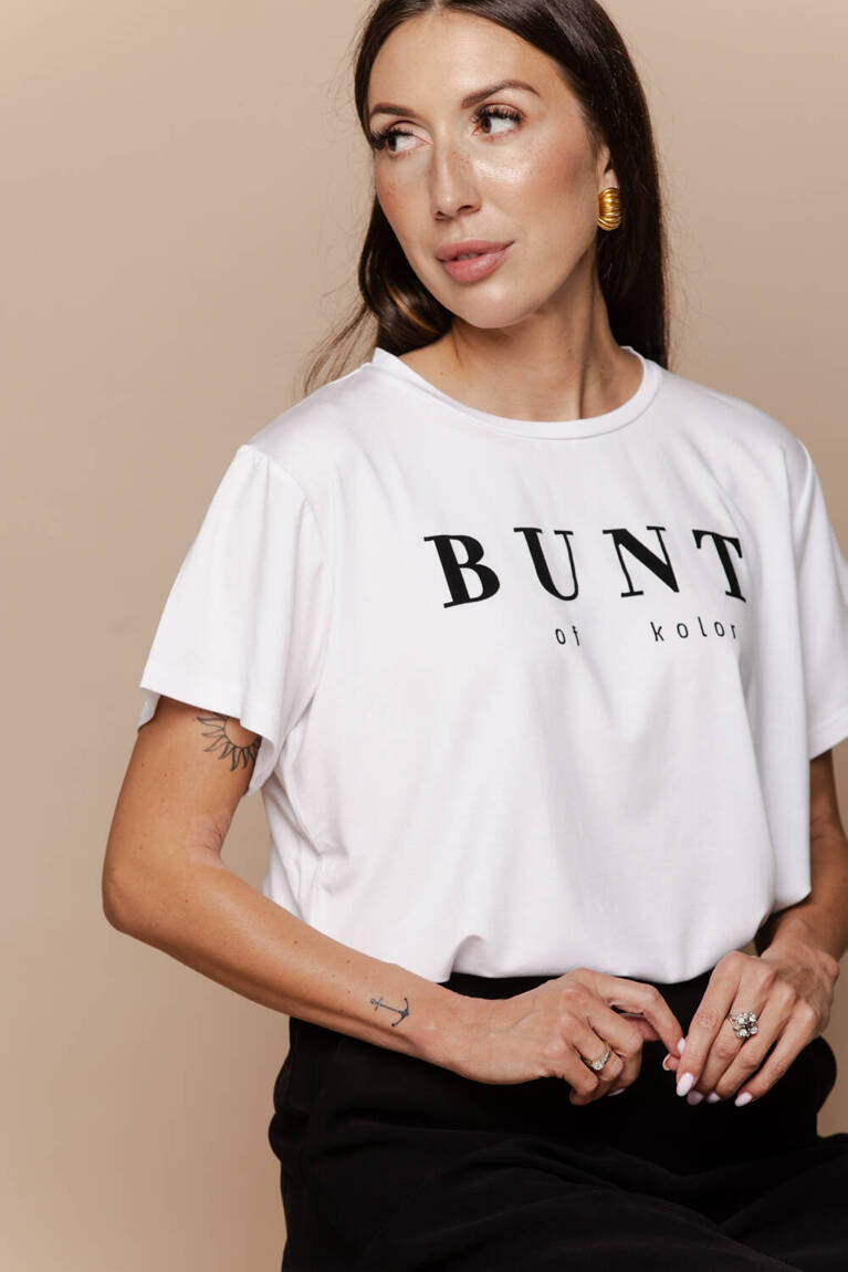 T-shirt Floryda White