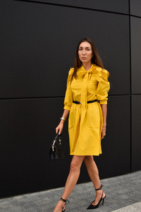 Yellow Florence Dress