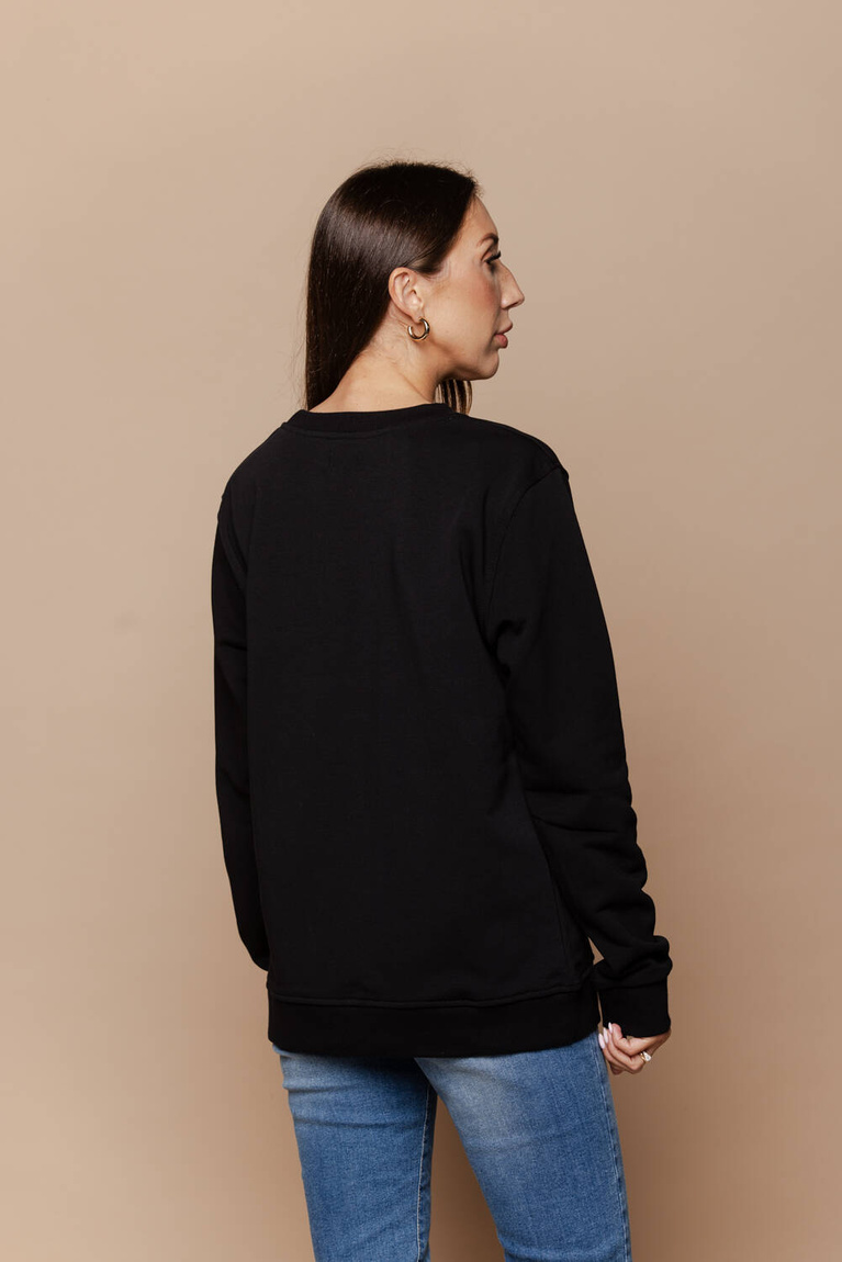 Star Black Sweatshirt