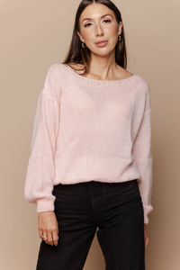 Sweter Classic Pink